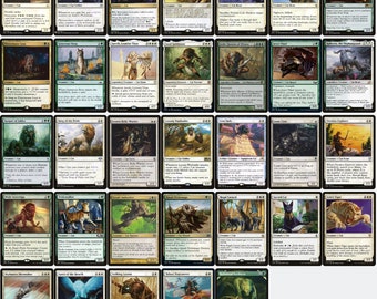 mtg arahbo roar of the world commander deck Arahbo, Roar of the World Custom Deck main image 1