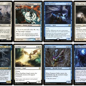 thumbnail image 2 of Hylda Of The Icy Crown Tapping Enemies MTG Commander Deck - 100 Cards - Custom 2 of 4