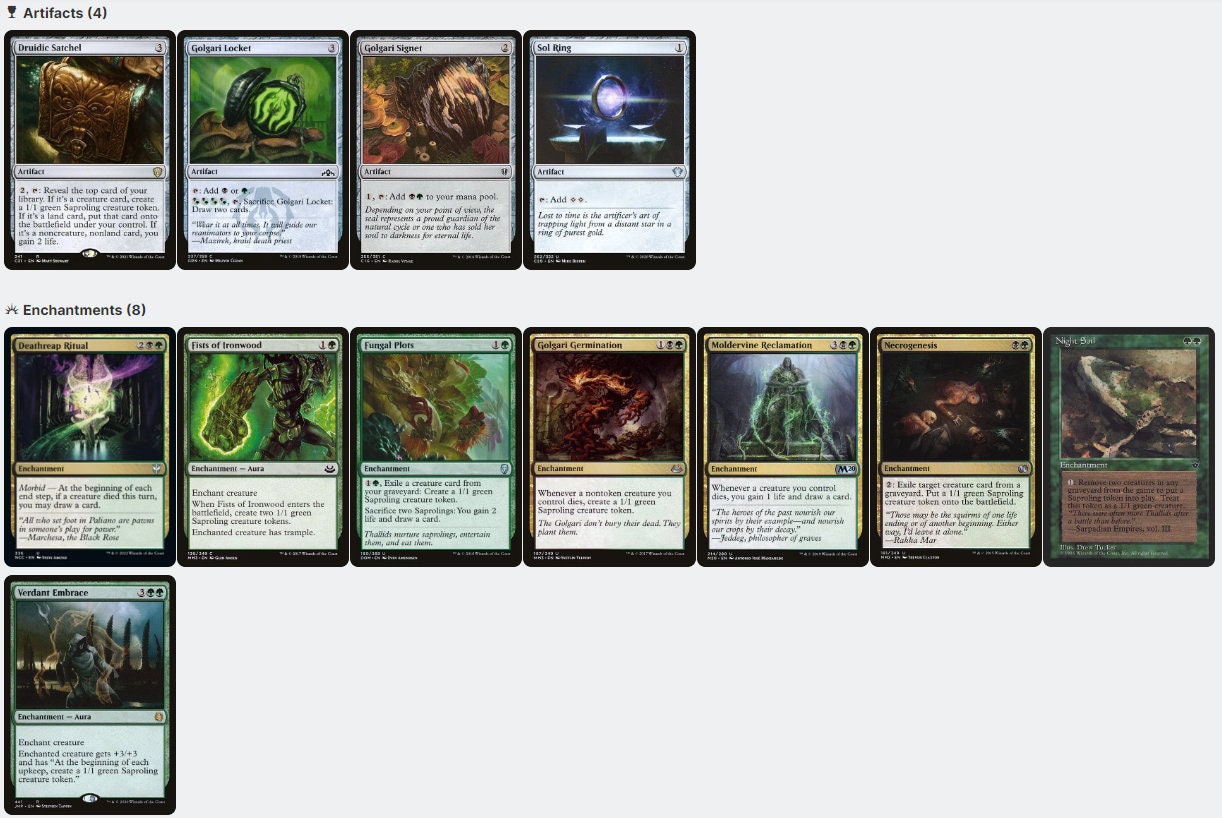 best saproling cards mtg Amazon.com: Magic The Gathering - Saproling Symbiosis main image 1