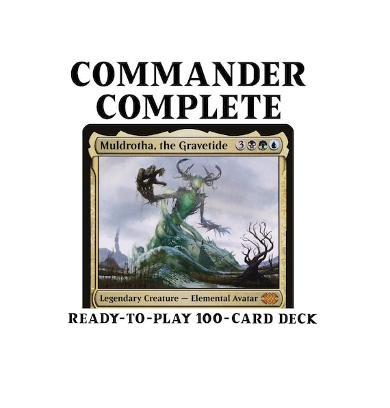 mtg muldrotha the gravetide commander deck Amazon.com: Elite Graveyard EDH Deck- Muldrotha Dredge - Green Black Blue -  Custom Built - MTG - Commander main image 1