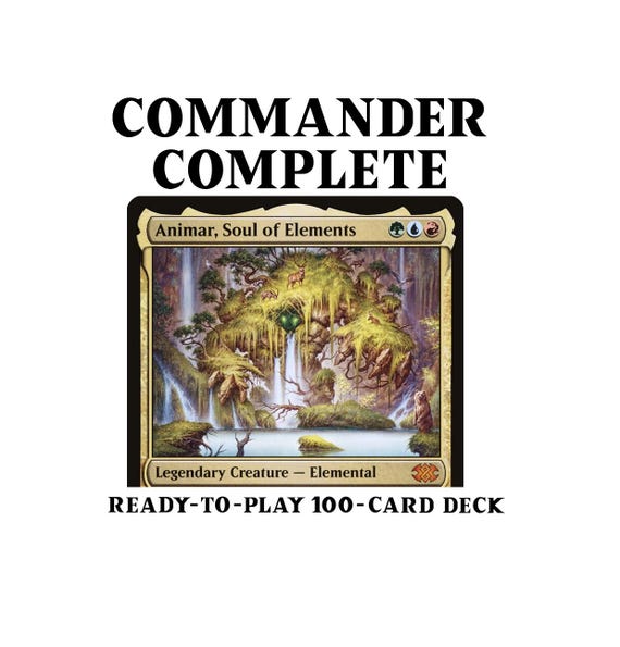 animar mtg commander deck Bionicle Magic The Gathering Proxy Legendary Creature Animar EDH Deck | Eldrazi