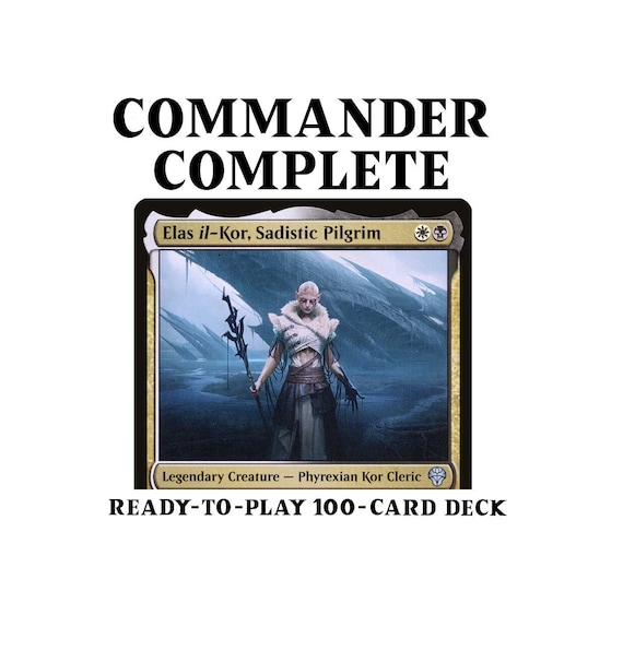 mtg commander life drain deck Elas Il-kor, Sadistic Pilgrim Creature Sacrifice Magic Ready to play MTG EDH deck from Gray Gauntlet Games. dimir life drain // Commander