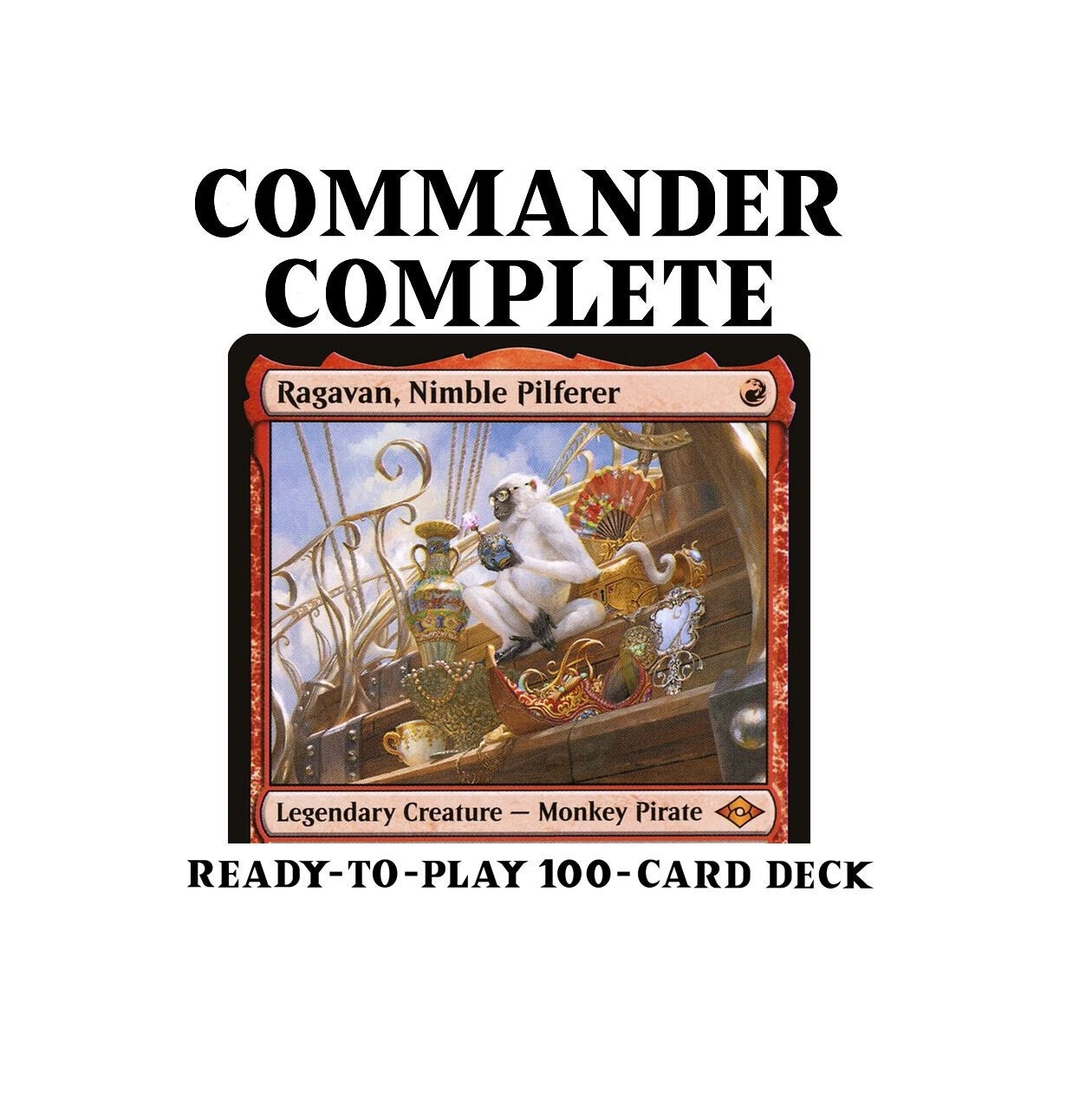 mtg monkey deck commander Kibo, Uktabi Prince Ape Tribal Artifact Destruction Magic C – CommanderComplete Kibo, Uktabi Prince MONKEY APE