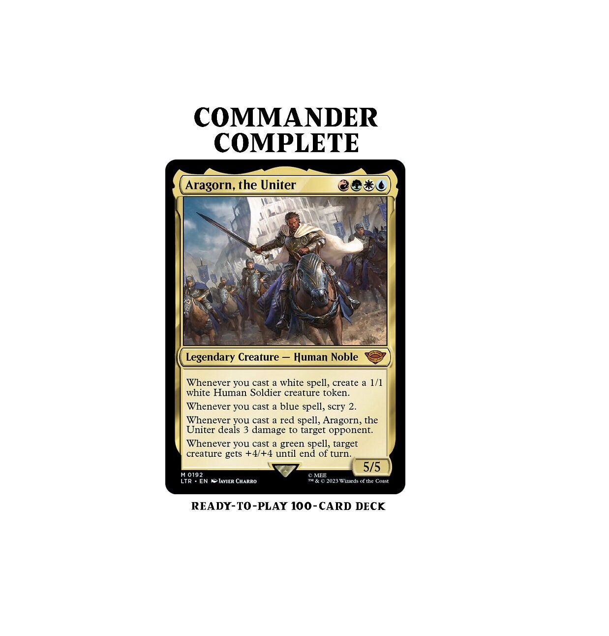 Mtg Aragorn Card - Etsy