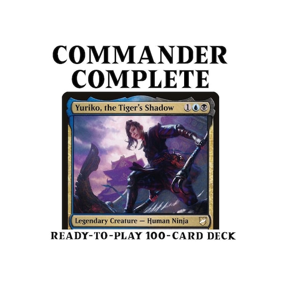 虎影の忍者、ユリコ 部族マジック MTG 統率者デッキ - Etsy 日本