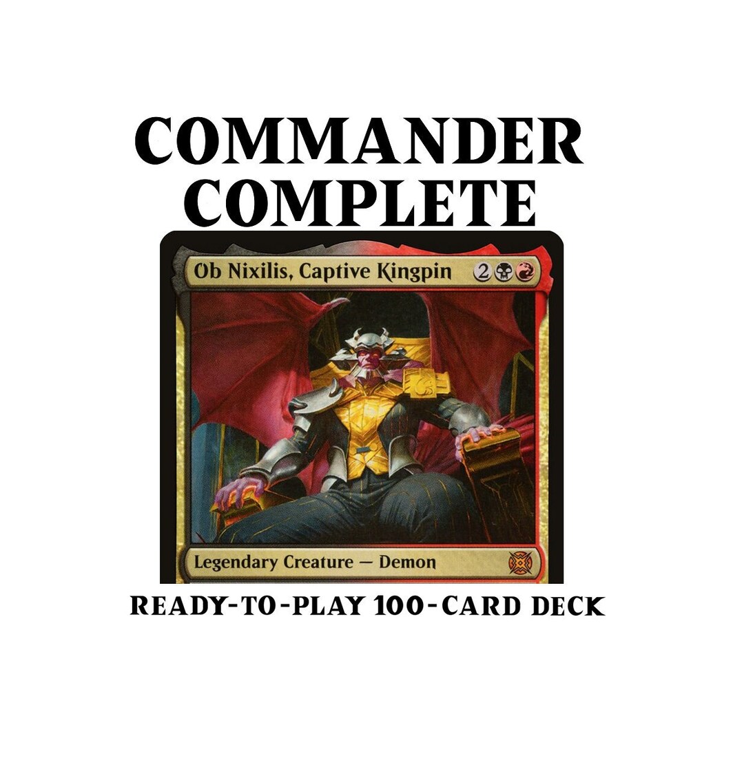 mtg ob nixilis commander deck MAT] Ob Nixilis, Captive Kingpin (WeeklyMTG) : r/magicTCG