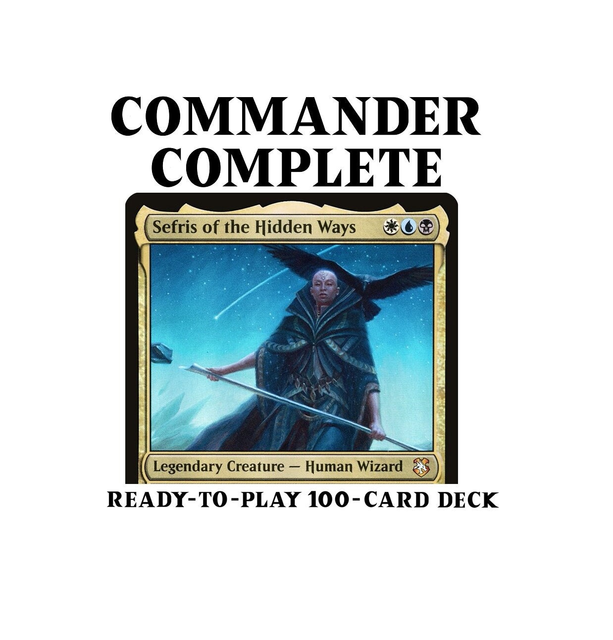 sefris of the hidden ways mtg commander deck Magic The Gathering Adventures in the Forgotten Realms Commander Deck –  Trading Card Market main image 1