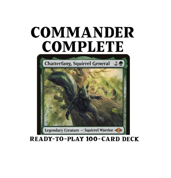 squirrel deck mtg commander Elite - Camellia, The Seedmiser - Golgari Black Green - EDH cEDH - 100 Card - Custom Deck squirrel deck mtg commander This