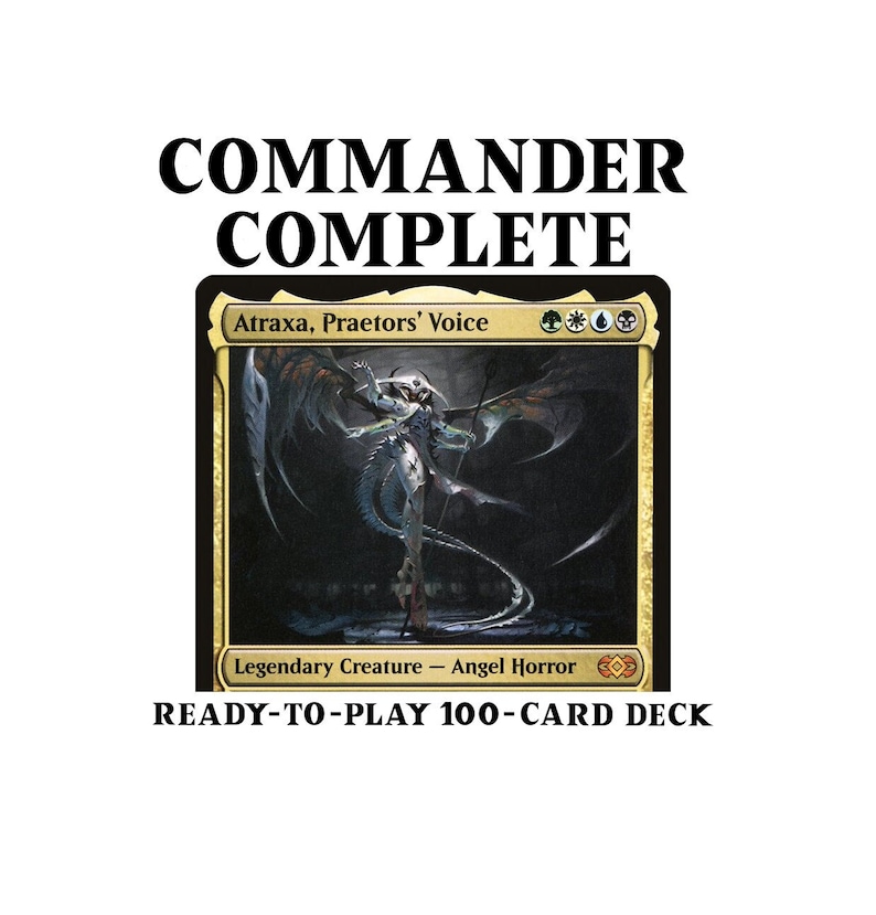 Atraxa, Praetors Voice PROLIFERATE Counters Poison Magic Mtg Custom