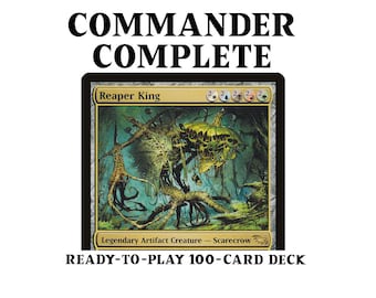 Reaper King SCARECROW Tribal Magic MTG Custom Commander Deck - Etsy Reaper King SCARECROW Tribal Magic MTG Custom Commander Deck - Etsy