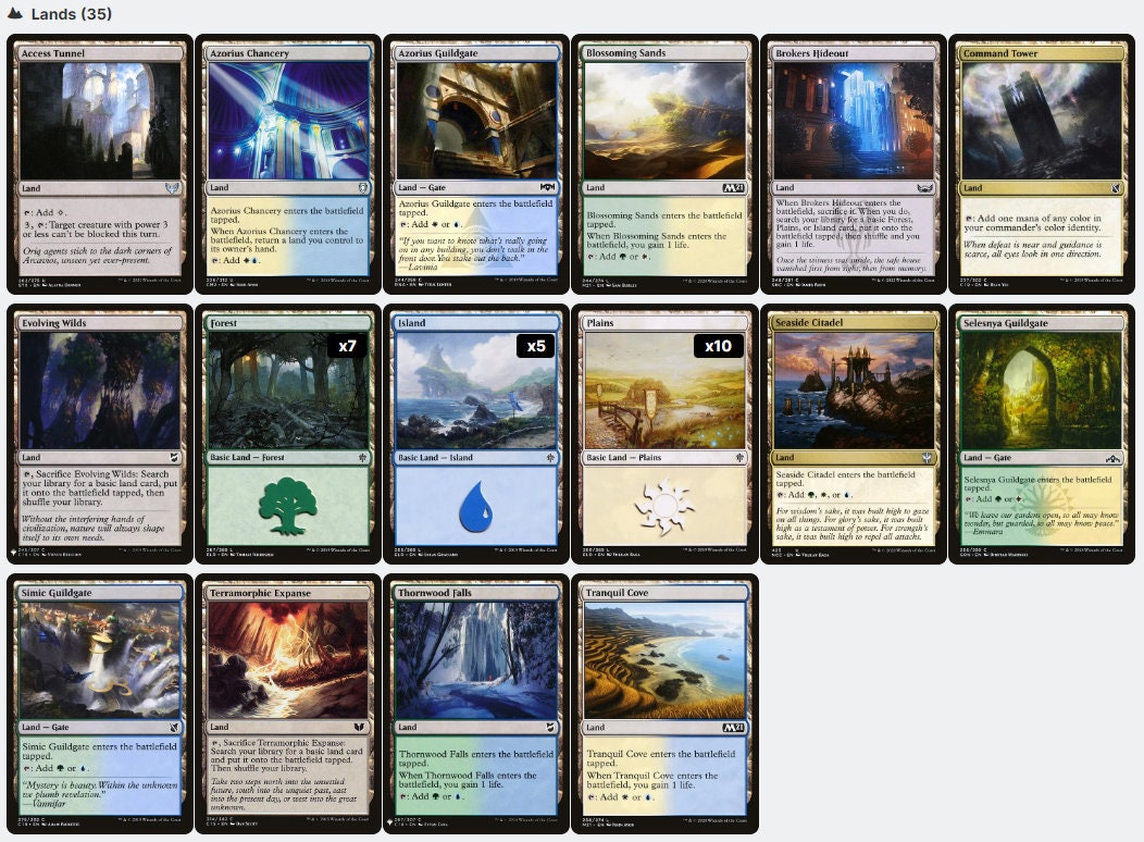 mtg commander decks list Elf EDH Deck - Custom Built - Elite - - One of my current favourite