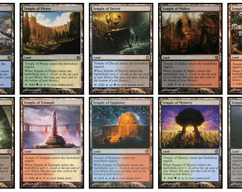 Set of All 10 Scrylands Magic: the Gathering MTG Commander EDH Scry Land