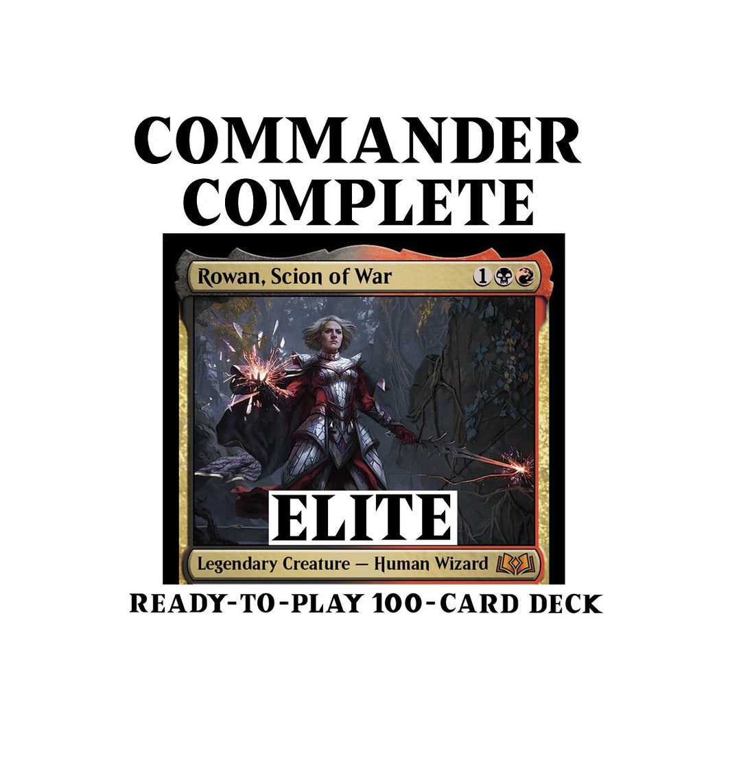 mtg rowan scion of war commander deck Rowan, Custom – ElkoyTCG Rowan, Scion of War Custom
