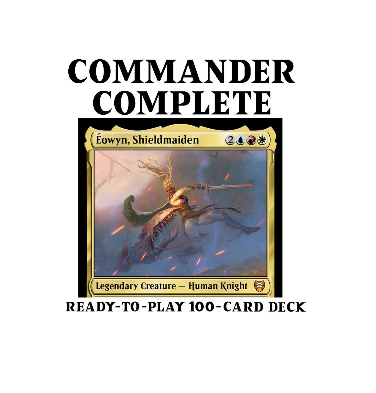 human deck mtg commander Isshin, Two Heavens as One SAMURAI Tribal Magic MTG Commander Deck –  CommanderComplete