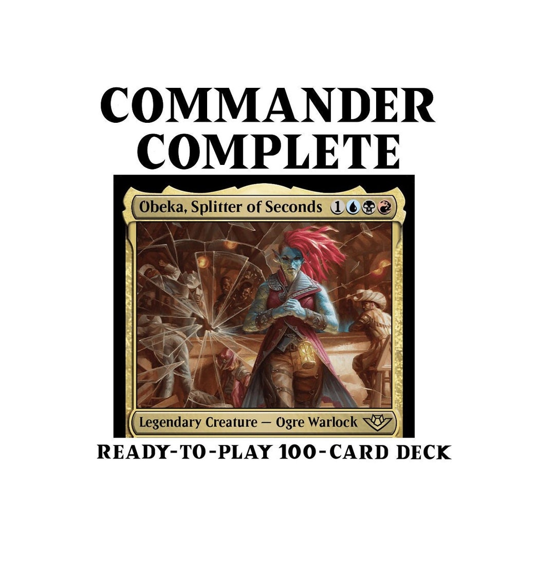 Obeka, Splitter of Seconds EXTRA UPKEEPS Magic MTG Custom