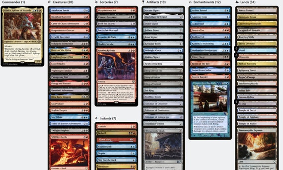 MTG ターボデプス デッキ Obeka, Splitter of Seconds EXTRA UPKEEPS Magic MTG Custom