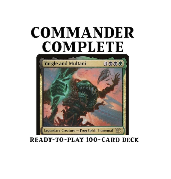 Yargle and Multani POWER MATTERS MTG Commander Deck - Etsy Yargle and Multani POWER MATTERS MTG Commander Deck - Etsy
