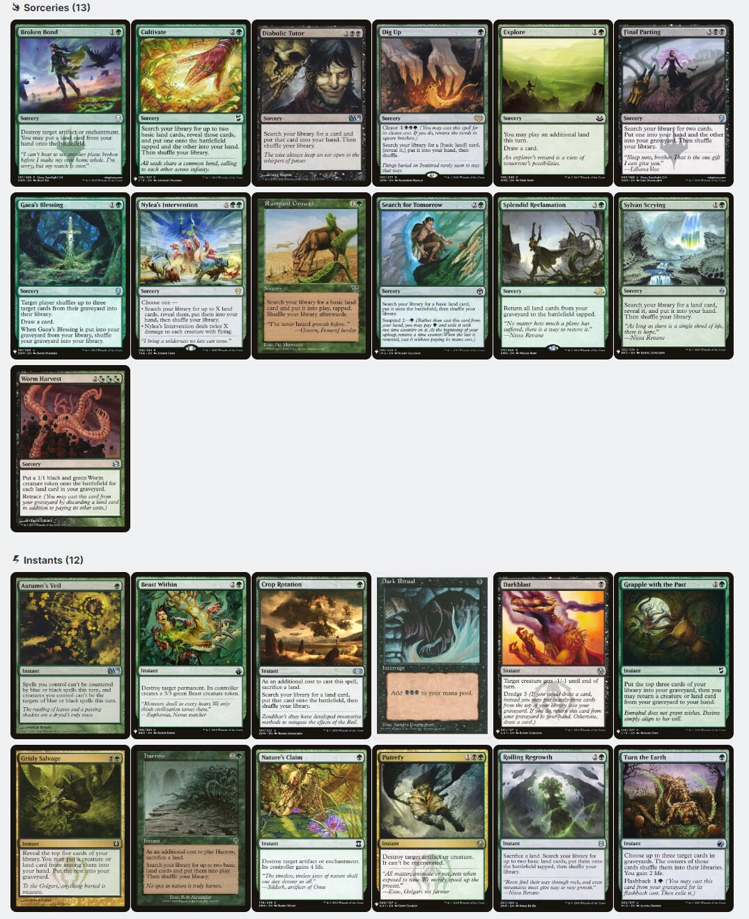 The Gitrog Monster Lands Magic MTG Commander Deck - Etsy