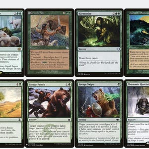 Ayula, Queen Among Bears BEAR TRIBAL Magic MTG Custom Commander Deck - Etsy