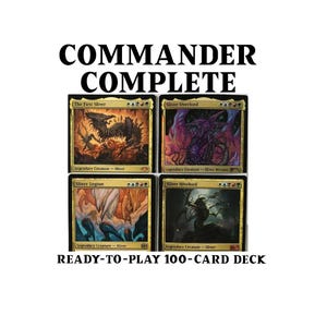 Sliver ULTIMATE Tribal - Baraja de Commander personalizada de 100 cartas de 4 Legendaries Magic MTG EDH