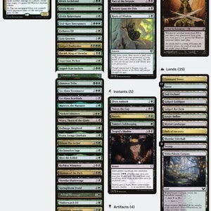 Custom Elites Lathril, Blade Of The Elves - Custom 100-Card MTG Commander  Deck (Elf Tribal Theme)