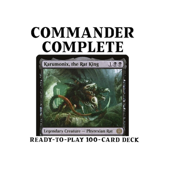 Karumonix, Rat King POISON TOXIC RAT Tribal Magic Mtg Custom Commander Deck - Etsy Karumonix, Rat King POISON TOXIC RAT Tribal Magic Mtg Custom Commander Deck - Etsy
