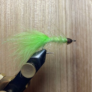 2 pack - Chartreuse Woolly Bugger Fly