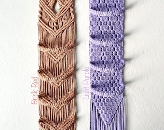 Handmade Macrame Baseball Cap Holder: Wall Hat Rack Organizer