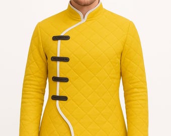 Medieval Thick Padded Gambeson – Knight’s Armor Coat for LARP & Historical Costume