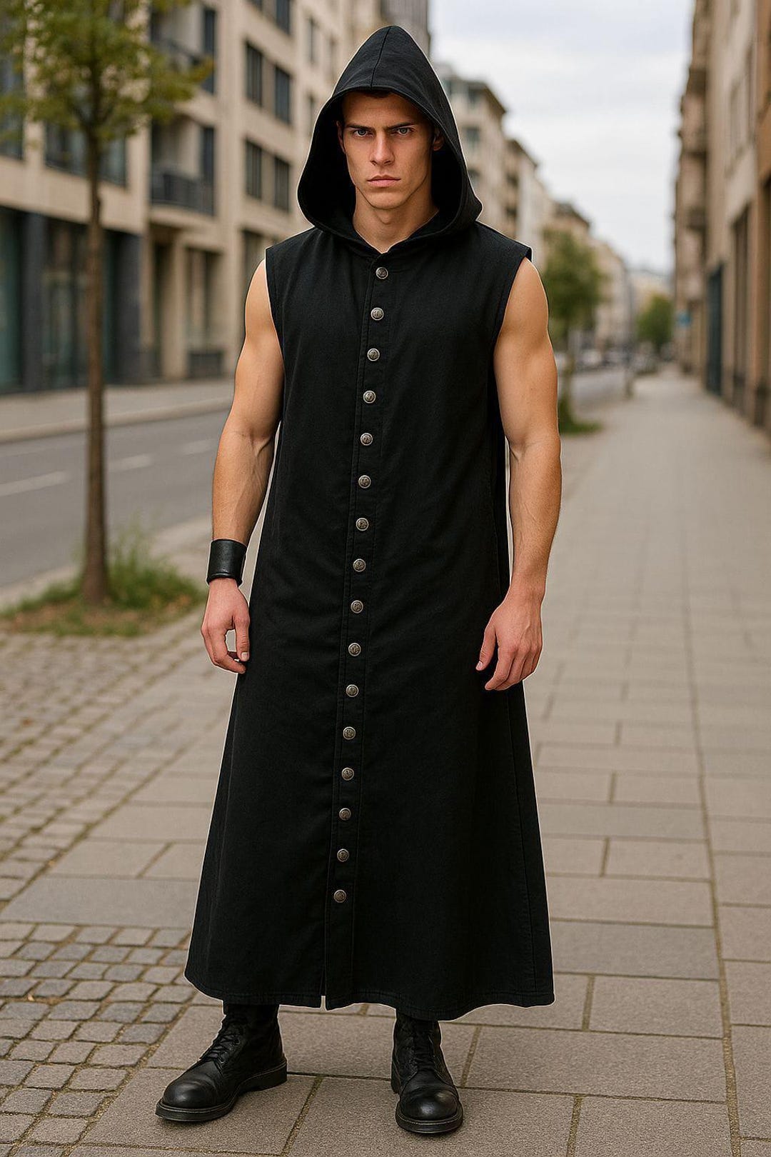 Shrine Gothic Steampunk Ritual Medieval Velvet Black Vampire Wraith ...