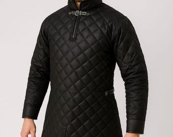 New Gambeson Black Super good fencing Sleeveles Jacket Armor reenactment