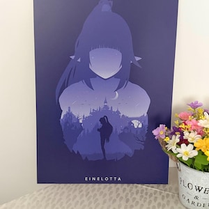 EineLotta - Aluminiumposter (DIN A3) (Dokomi 2025 limited Merch)