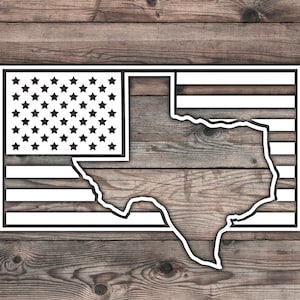Texas Car Sticker - 7.5 x 5 inch Texas Truck Sticker For Texas Native Sticker For Texas Home Texas Flag Decal Dallas Texas Sticker For Car
