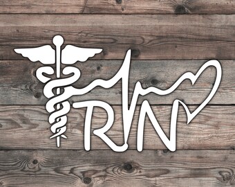 NURSE Car Decal Vinyl Sticker Car Boat Window Nurse Doctor Hospital | Wish