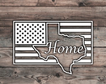 Texas Flagge Aufkleber – 2 Stück, Je 7,5 X 3,8 Cm, Wetterfest, Selbstklebend, Für Auto & Mehr