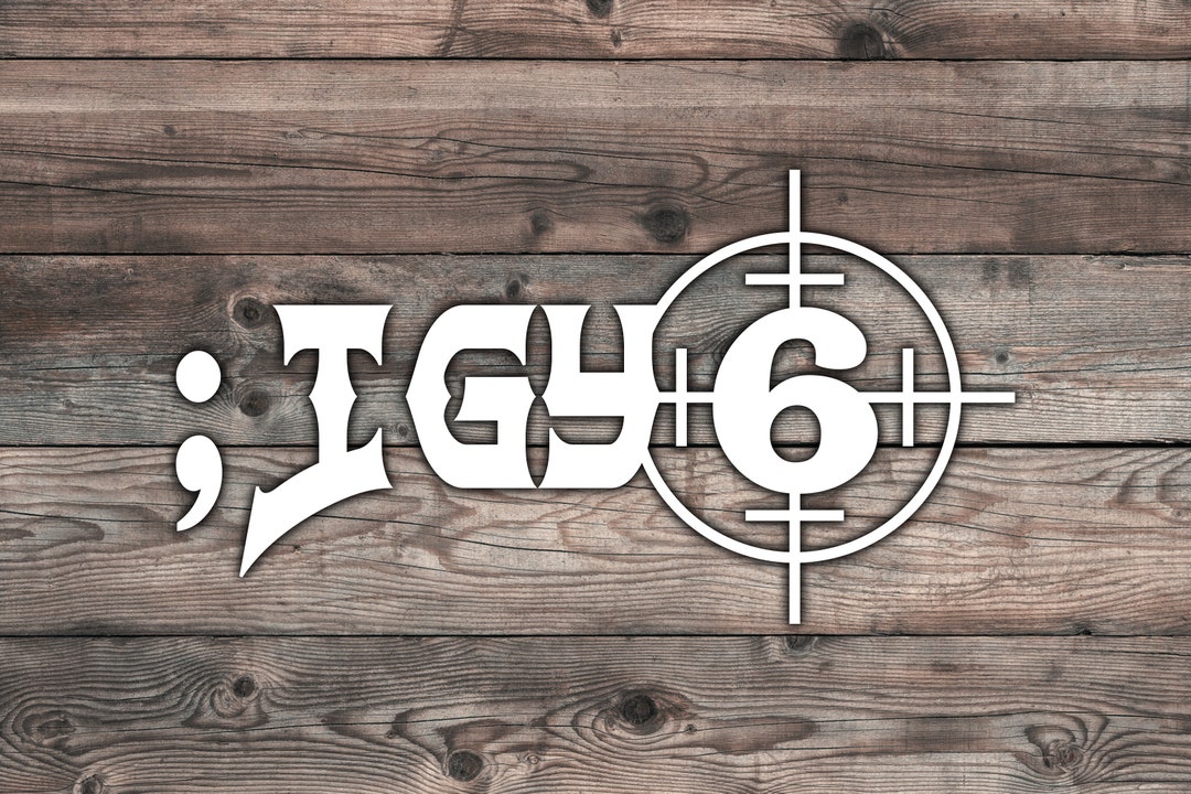 Got Your 6 GY6 Decal PTSD Awareness Wrangler Decals - Etsy