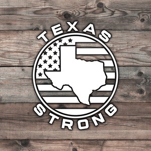 Texas Flag Decal: Lone Star State Pride, Weather-Resistant Vinyl (6.9 x 5.5 inch)