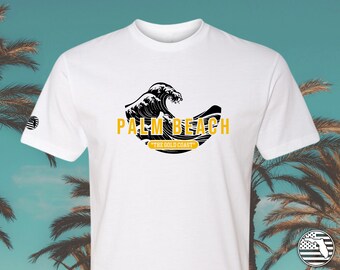 Palm Beach Shirt - Florida Shirt For Florida Native Shirt For Palm Beach Spring Break Shirt Florida Beach Shirt For Men