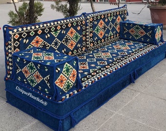 8'' Thickness Sectional Sofa, Floor Couch, Arabic Sofa Floor Seating,Moroccan Sofa, Arabic Jalsa,Turkish Floor Sofa,Floor Sofa,Floor Cushion