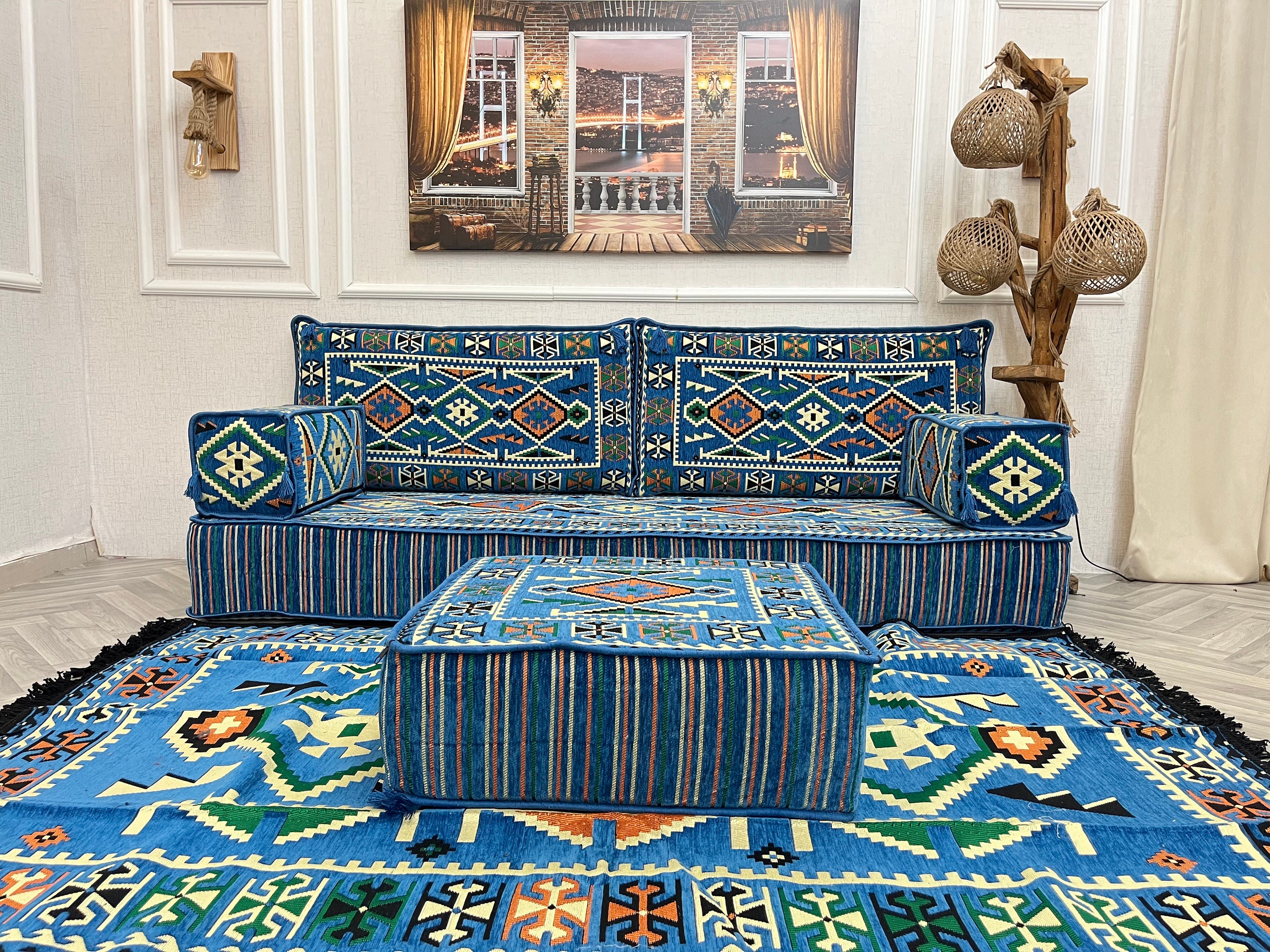 8 Inch Thick Handcrafted Turkish Living Room Sofa Set, Floor Sofas and Couches & Ottoman, Arabic Sofa, Sectional Sofa ,floor Cushion Couch - Etsy 8 Inch Thick Handcrafted Turkish Living Room Sofa Set, Floor Sofas and Couches & Ottoman, Arabic Sofa, Sectional Sofa ,floor Cushion Couch - Etsy