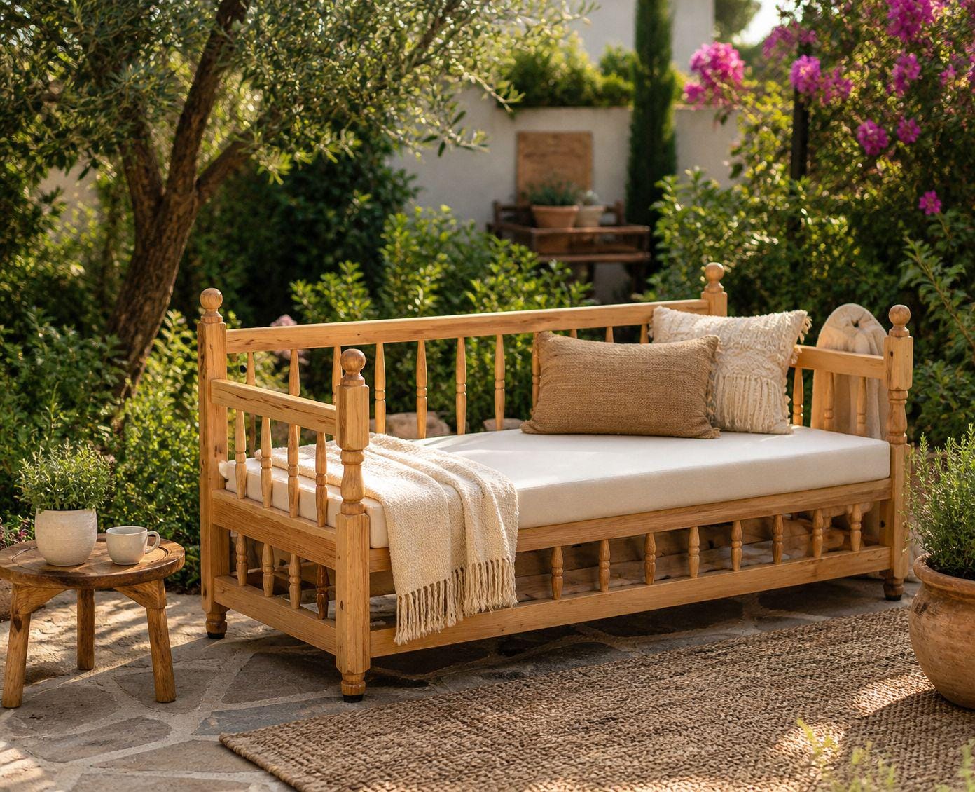 Bamboo daybed - Etsy.de