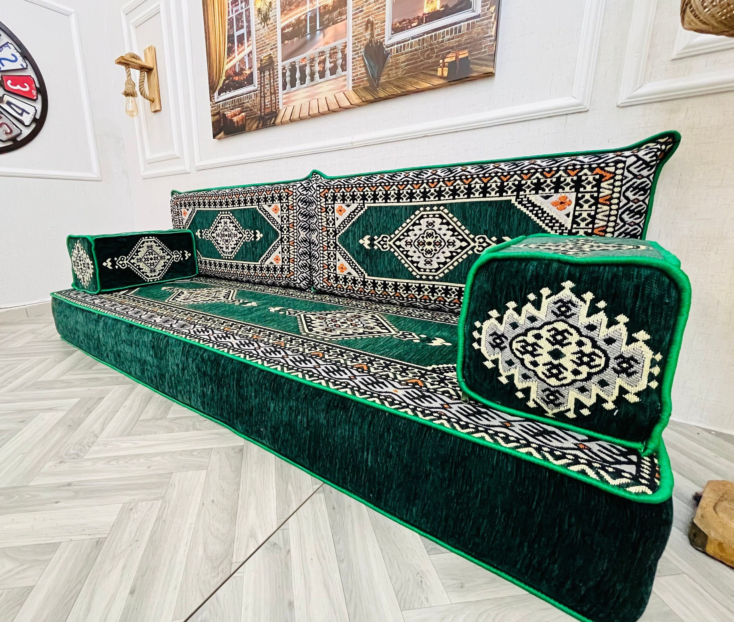 ムジルシソファ JASIWAY Foldable Fabric Sofa – Convertible Modular Sofa for Living