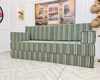 Sofá de suelo mullido y acogedor de 40 cm de grosor: Sofá para sentarse en el suelo, decoración para la sala de estar