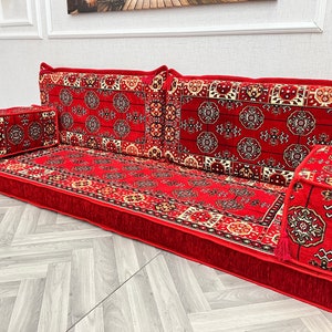 Ethnic Arabic Style Seating: Convertible Floor Sofa Bed, Jalsa , Floor Couch