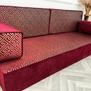 Design Your Own Velvet Floor Sofa: Modern Living Room Seating