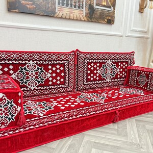 Royal Anatolian Floor Seating Sofa: Arabic Living Room Decor, New Home Gift