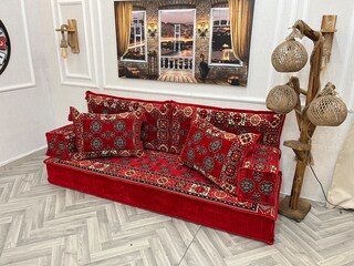2 Federe Per Cuscino Boho Stile Marocchino 45x45 Cm | Cuscini Quadrati Gialli Con Nappe E Trapuntato