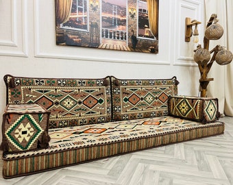 Anatolian Floor Sofa Set: Arabic Style Floor Seating
