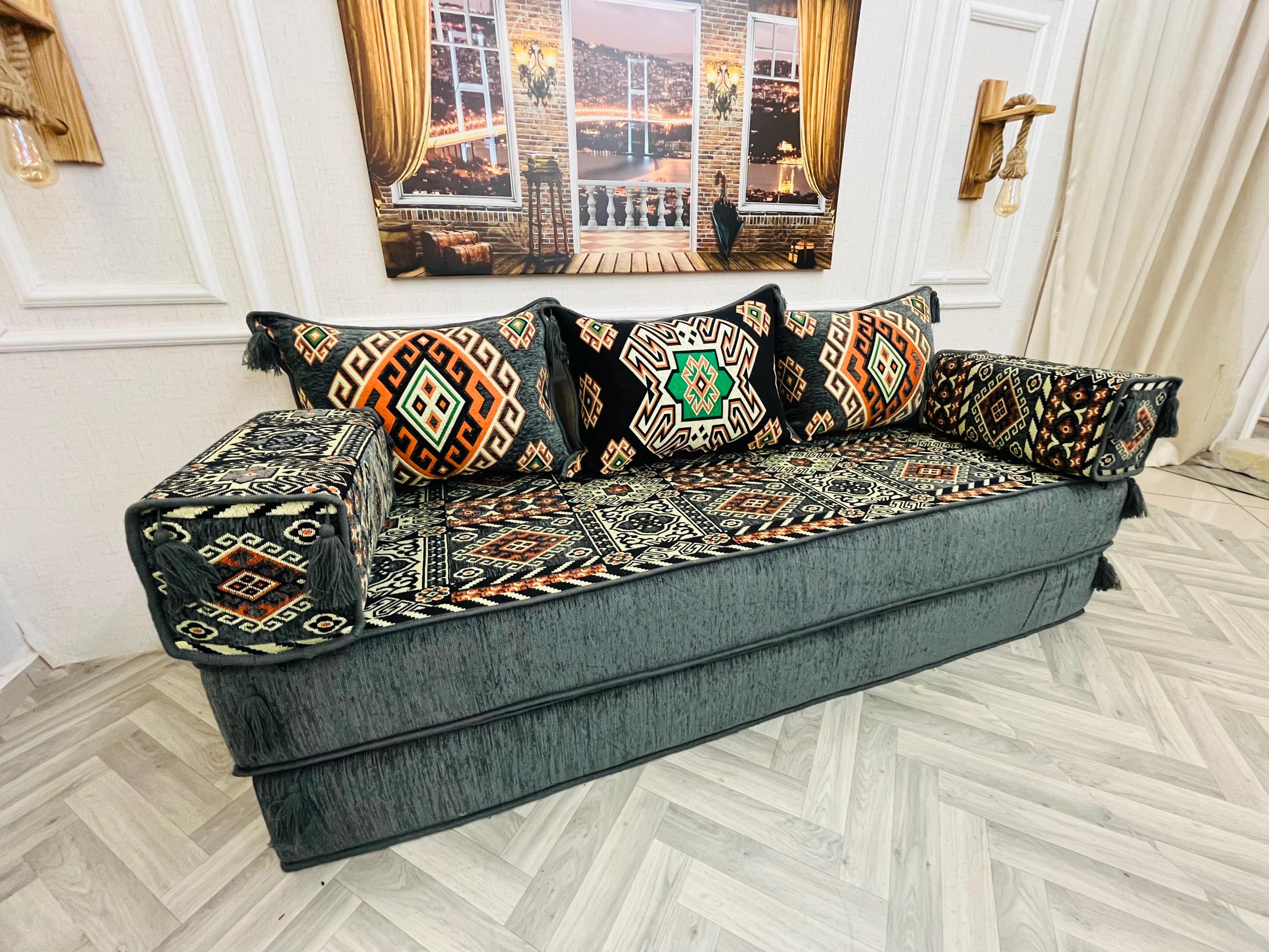 キリム デザイン1人掛けソファ トライバル トルコ Kilim Designs