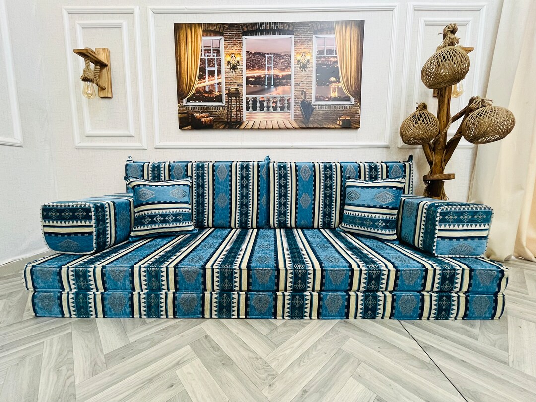 キリム　デザイン1人掛けソファ　トライバル　トルコ キリム デザイン1人掛けソファ トライバル トルコ il_1080xN